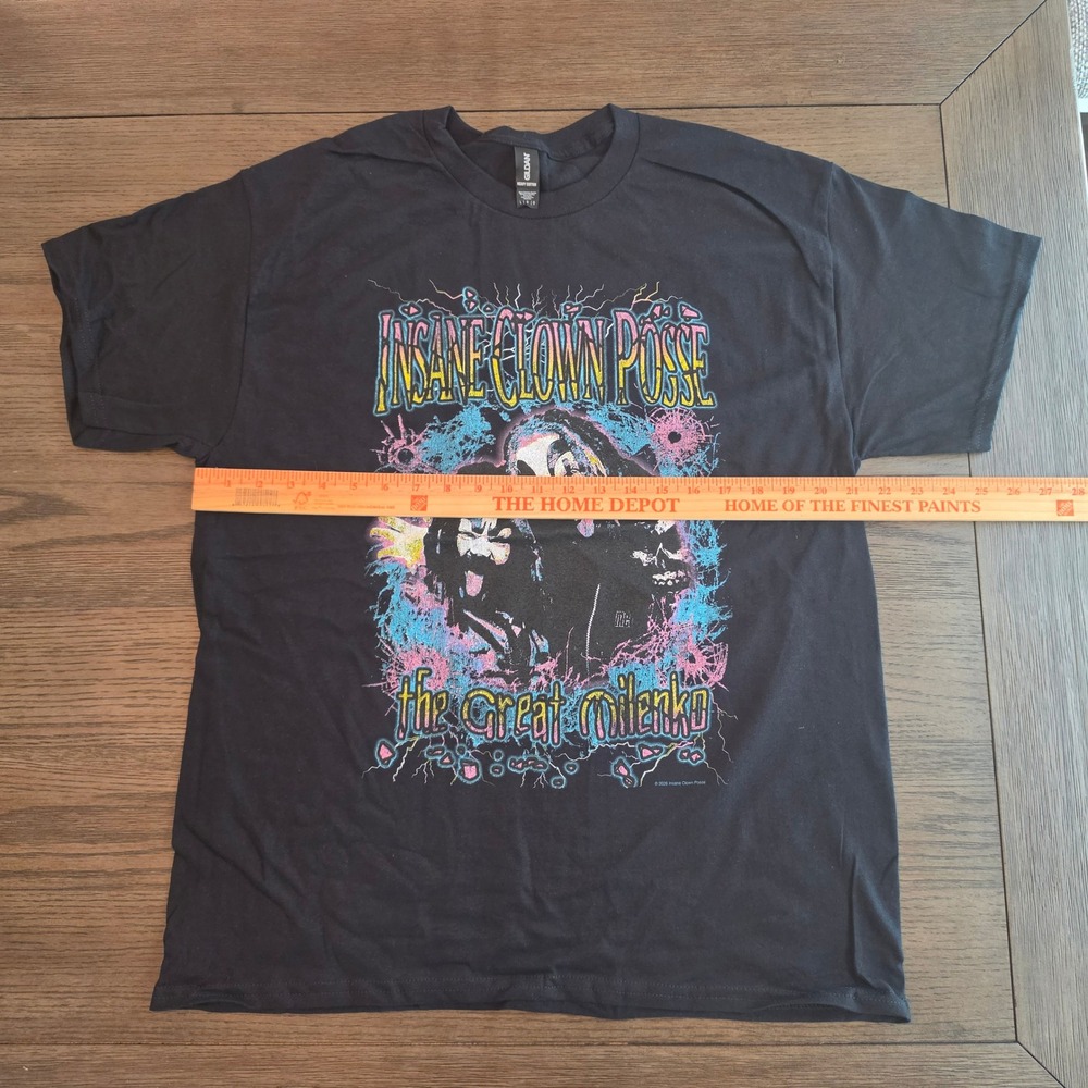 Insane Clown Posse The Great Milenko T-Shirt Mens Large Black ICP Graphic Tee - Picture 5 of 5
